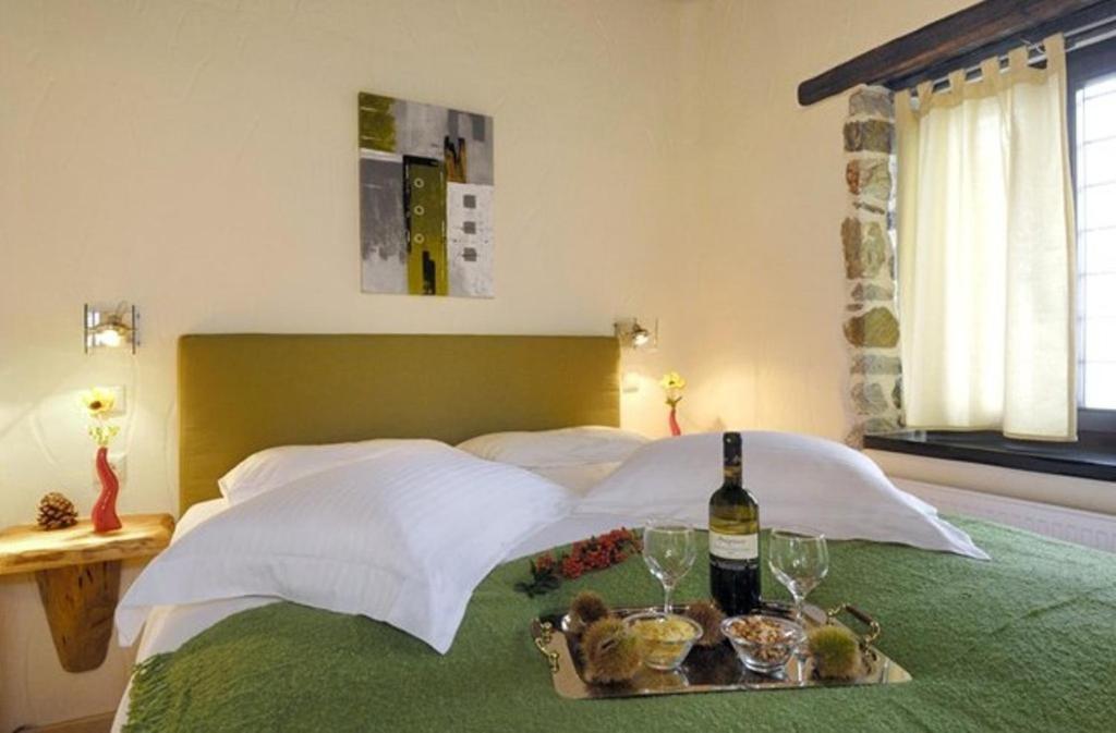 Prasino - Galazio Aparthotel Mouresi Bagian luar foto
