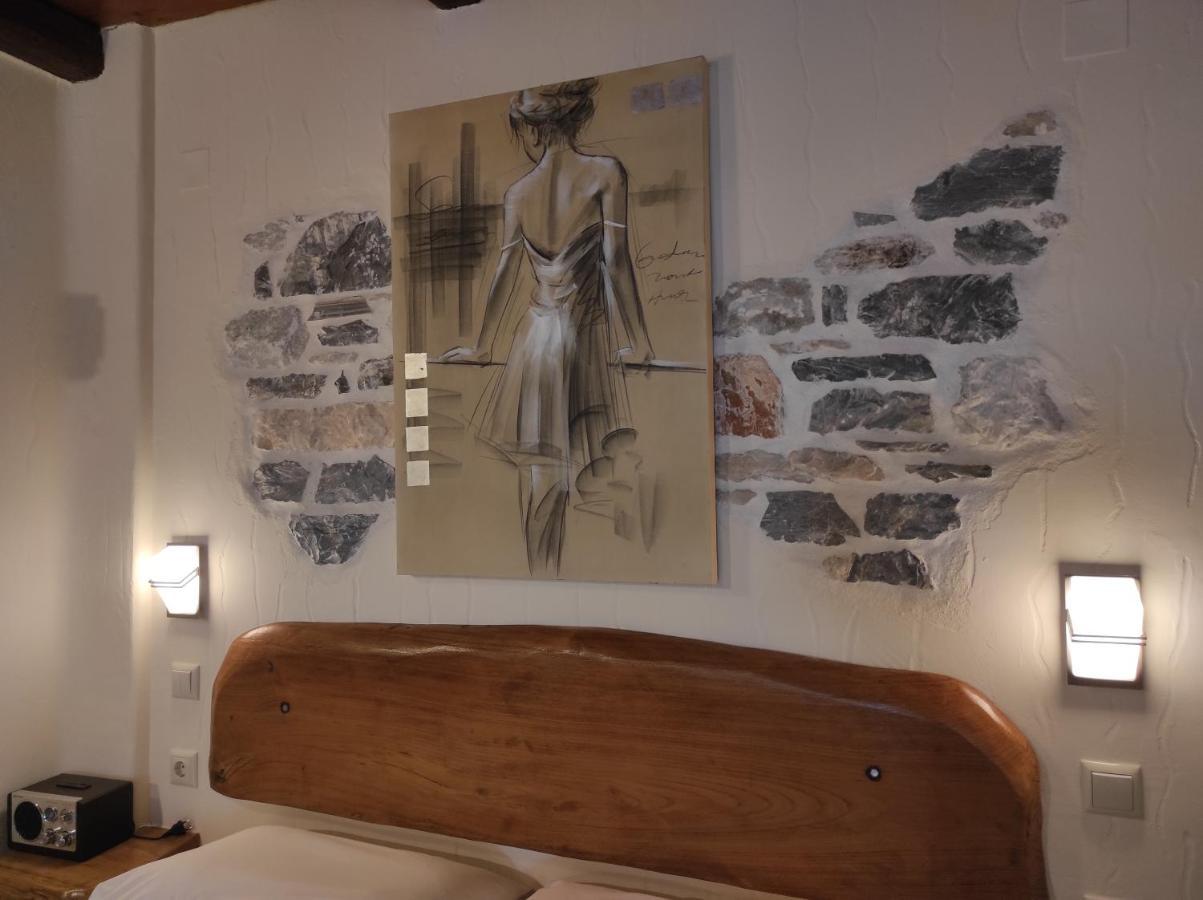 Prasino - Galazio Aparthotel Mouresi Bagian luar foto